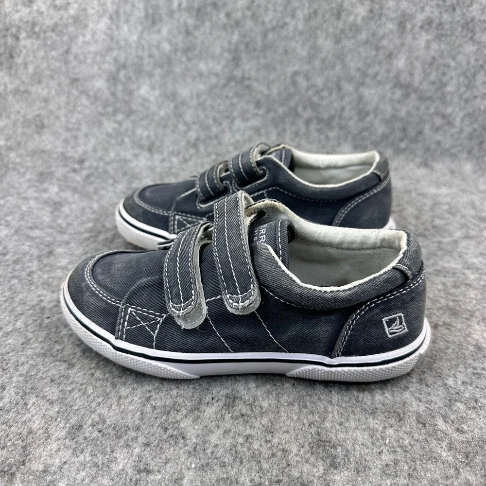 Sperry Top-Sider Halyard Toddler Boys Boat Shoes Size 11M Navy Slip On Casual